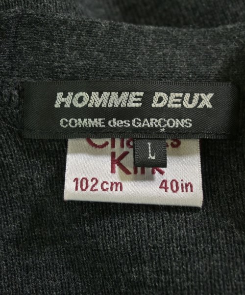 COMME des GARCONS HOMME DEUX（コムデギャルソンオムドゥ）カーディガン グレー サイズ:L メンズ/2200708656044