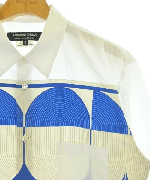 COMME des GARCONS HOMME DEUX（コムデギャルソンオムドゥ）カジュアルシャツ 白 サイズ:M メンズ/2200708449066