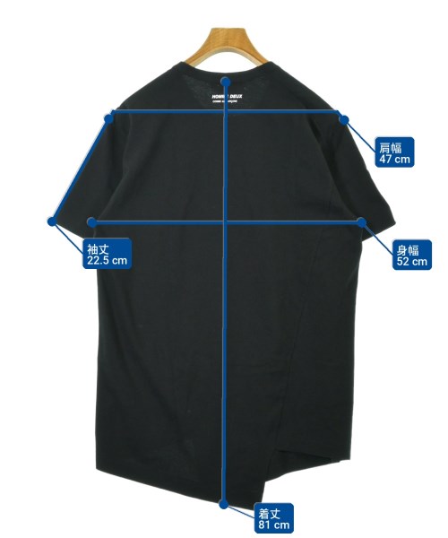 COMME des GARCONS HOMME DEUX（コムデギャルソンオムドゥ）Tシャツ・カットソー 黒 サイズ:L メンズ/2200709396093