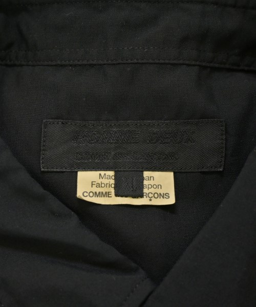 COMME des GARCONS HOMME DEUX（コムデギャルソンオムドゥ）カジュアルシャツ 黒 サイズ:M メンズ/2200709930037