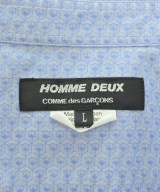 COMME des GARCONS HOMME DEUX（コムデギャルソンオムドゥ）カジュアルシャツ 青 サイズ:L メンズ/2200706353105