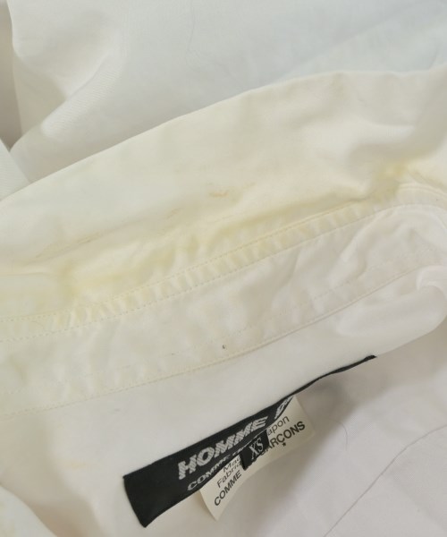 COMME des GARCONS HOMME DEUX（コムデギャルソンオムドゥ）カジュアルシャツ 白 サイズ:XS メンズ/2200709666226
