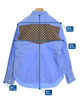 COMME des GARCONS HOMME DEUX（コムデギャルソンオムドゥ）カジュアルシャツ 青 サイズ:XS メンズ/2200709666233