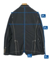 COMME des GARCONS HOMME DEUX（コムデギャルソンオムドゥ）テーラードジャケット 黒 サイズ:XXS メンズ/2200709666431