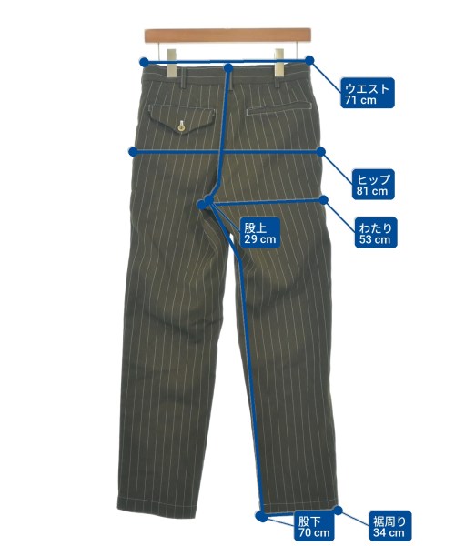 COMME des GARCONS HOMME DEUX（コムデギャルソンオムドゥ）その他 カーキ サイズ:XXS メンズ/2200709666561