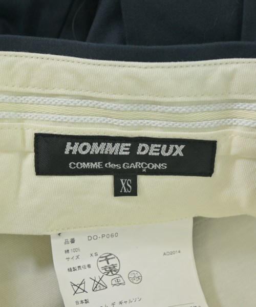 COMME des GARCONS HOMME DEUX（コムデギャルソンオムドゥ）スラックス 紺 サイズ:XS メンズ/2200709666592