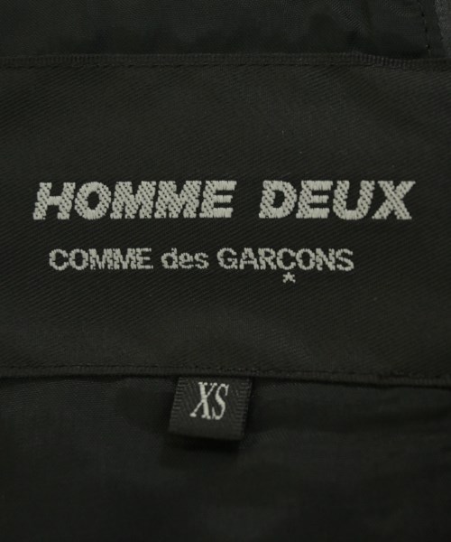 COMME des GARCONS HOMME DEUX（コムデギャルソンオムドゥ）ジャケット 黒 サイズ:XS メンズ/2200710006011
