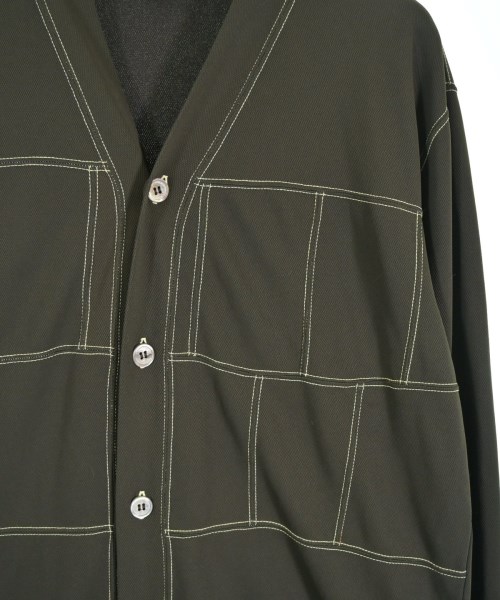 COMME des GARCONS HOMME DEUX（コムデギャルソンオムドゥ）カーディガン カーキ サイズ:L メンズ/2200710181053