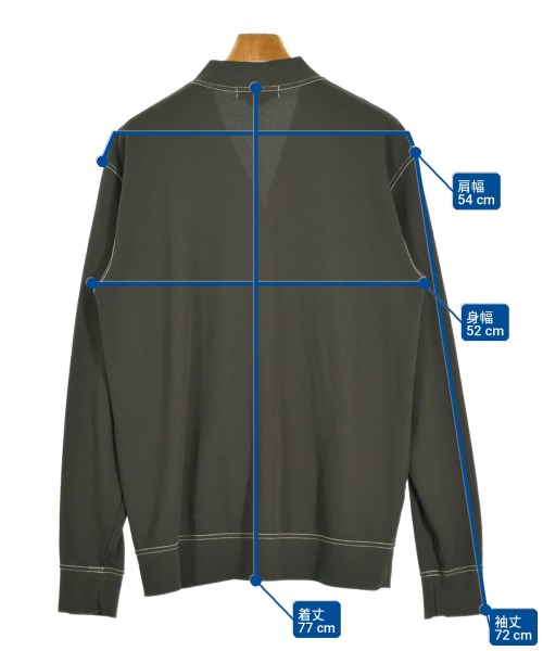 COMME des GARCONS HOMME DEUX（コムデギャルソンオムドゥ）カーディガン カーキ サイズ:L メンズ/2200710181053