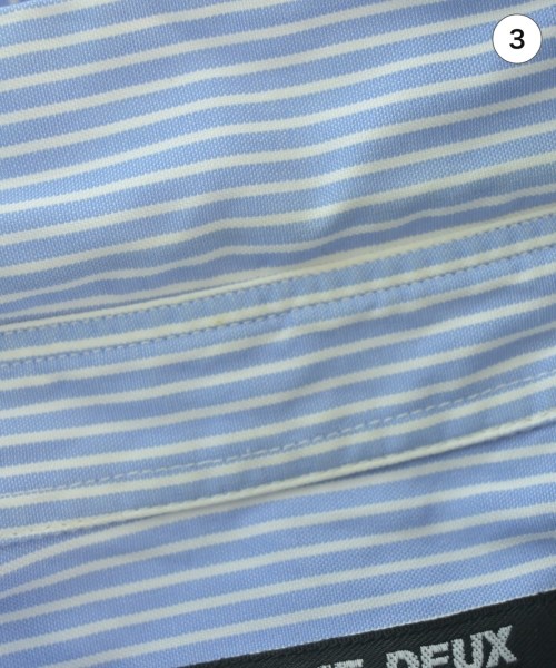 COMME des GARCONS HOMME DEUX（コムデギャルソンオムドゥ）カジュアルシャツ 青 サイズ:XS メンズ/2200660857244