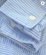 COMME des GARCONS HOMME DEUX（コムデギャルソンオムドゥ）カジュアルシャツ 青 サイズ:XS メンズ/2200660857244