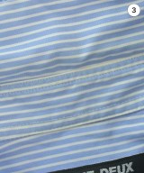 COMME des GARCONS HOMME DEUX（コムデギャルソンオムドゥ）カジュアルシャツ 青 サイズ:XS メンズ/2200660857244