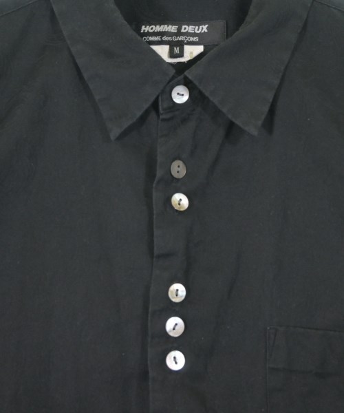 COMME des GARCONS HOMME DEUX（コムデギャルソンオムドゥ）カジュアルシャツ 黒 サイズ:M メンズ/2200659788238