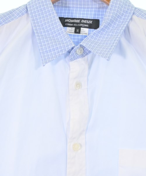 COMME des GARCONS HOMME DEUX（コムデギャルソンオムドゥ）カジュアルシャツ 青 サイズ:M メンズ/2200659788245