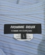 COMME des GARCONS HOMME DEUX（コムデギャルソンオムドゥ）カジュアルシャツ 青 サイズ:L メンズ/2200659788269