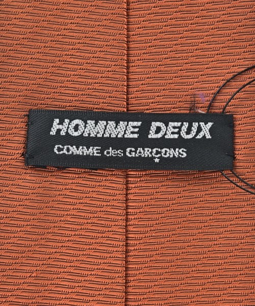 COMME des GARCONS HOMME DEUX（コムデギャルソンオムドゥ）ネクタイ オレンジ サイズ:- メンズ/2200665683312