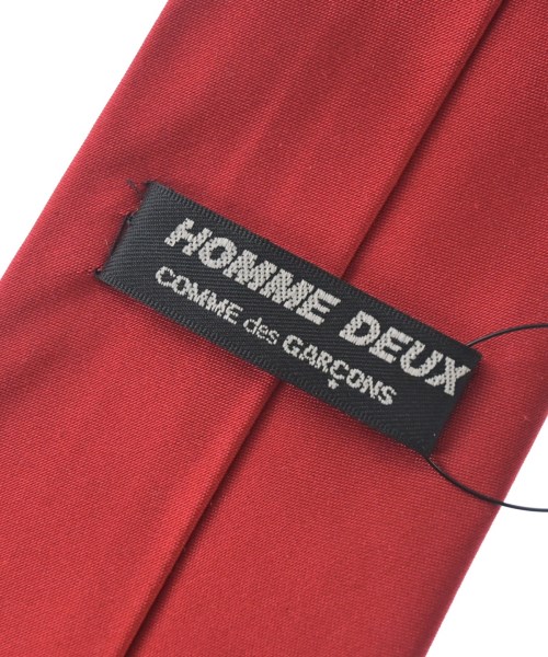 COMME des GARCONS HOMME DEUX（コムデギャルソンオムドゥ）ネクタイ 赤 サイズ:- メンズ/2200665683329