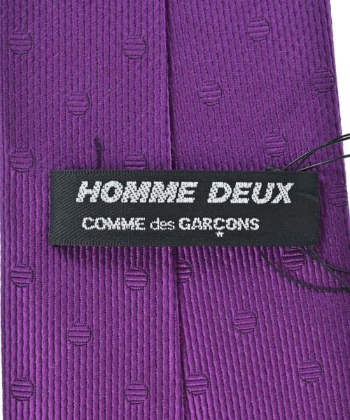COMME des GARCONS HOMME DEUX（コムデギャルソンオムドゥ）ネクタイ 紫 サイズ:- メンズ/2200665705380