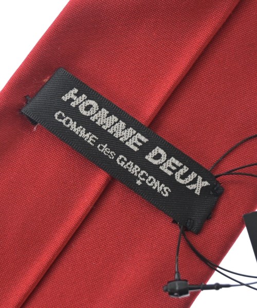 COMME des GARCONS HOMME DEUX（コムデギャルソンオムドゥ）ネクタイ 赤 サイズ:- メンズ/2200665916038