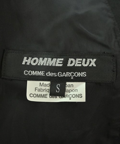 COMME des GARCONS HOMME DEUX（コムデギャルソンオムドゥ）ドレスシャツ 黒 サイズ:S メンズ/2200664117023