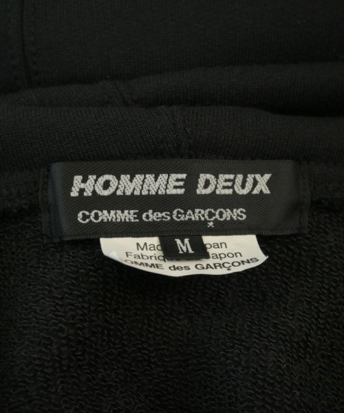 COMME des GARCONS HOMME DEUX（コムデギャルソンオムドゥ）パーカー 黒 サイズ:M メンズ/2200665185052