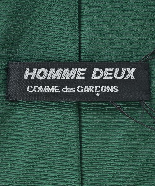 COMME des GARCONS HOMME DEUX（コムデギャルソンオムドゥ）ネクタイ 緑 サイズ:- メンズ/2200666302175