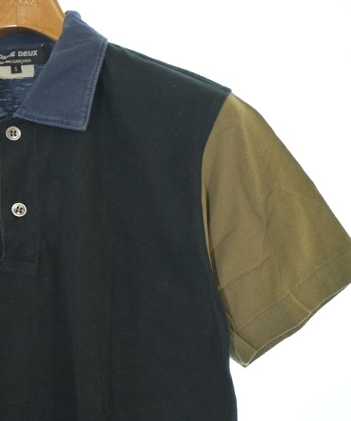 COMME des GARCONS HOMME DEUX（コムデギャルソンオムドゥ）ポロシャツ 黒 サイズ:S メンズ/2200666328526