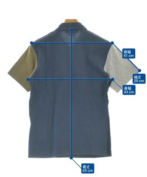 COMME des GARCONS HOMME DEUX（コムデギャルソンオムドゥ）ポロシャツ 黒 サイズ:S メンズ/2200666328526