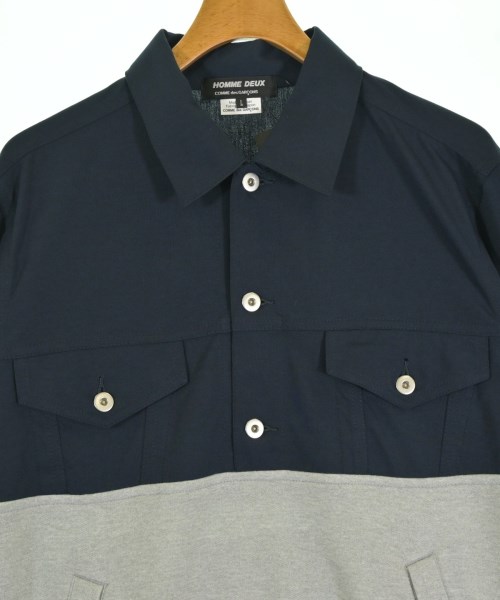 COMME des GARCONS HOMME DEUX（コムデギャルソンオムドゥ）ポロシャツ 紺 サイズ:L メンズ/2200666533043