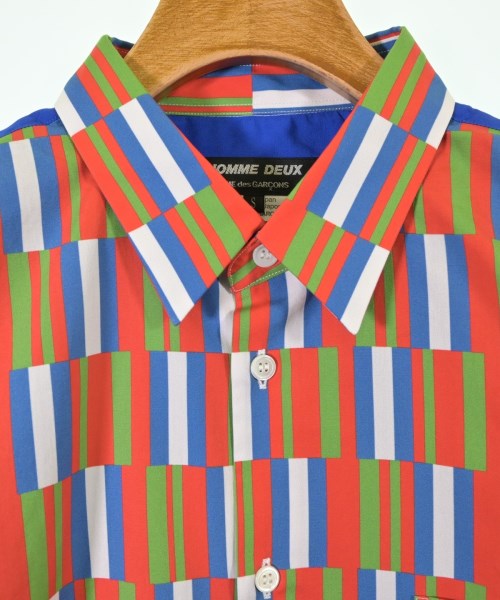 COMME des GARCONS HOMME DEUX（コムデギャルソンオムドゥ）カジュアルシャツ 赤 サイズ:S メンズ/2200666989239