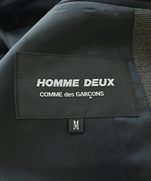 COMME des GARCONS HOMME DEUX（コムデギャルソンオムドゥ）テーラードジャケット グレー サイズ:M メンズ/2200667134010
