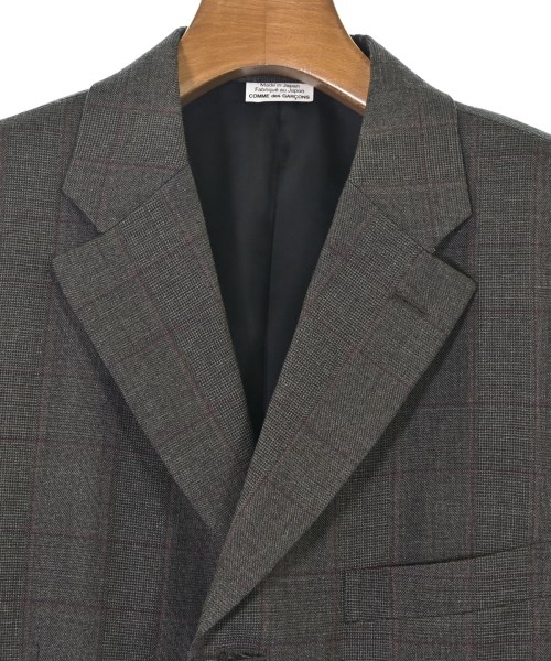 COMME des GARCONS HOMME DEUX（コムデギャルソンオムドゥ）テーラードジャケット グレー サイズ:M メンズ/2200667134010