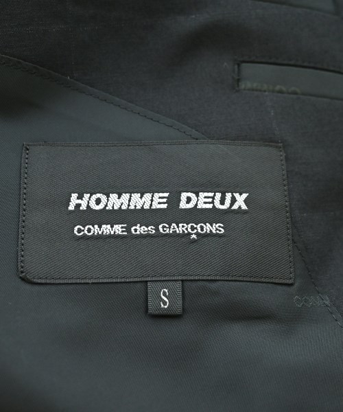 COMME des GARCONS HOMME DEUX（コムデギャルソンオムドゥ）テーラードジャケット 黒 サイズ:S メンズ/2200667130067