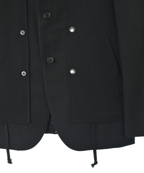 COMME des GARCONS HOMME DEUX（コムデギャルソンオムドゥ）カジュアルジャケット 黒 サイズ:L メンズ/2200667130098