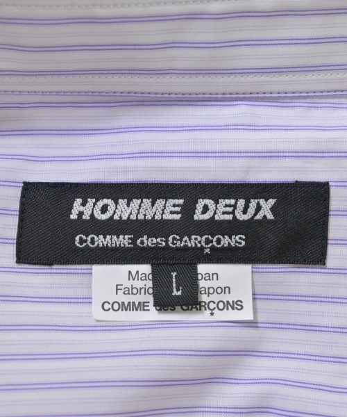 COMME des GARCONS HOMME DEUX（コムデギャルソンオムドゥ）カジュアルシャツ ピンク サイズ:L メンズ/2200667527072