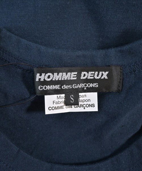 COMME des GARCONS HOMME DEUX（コムデギャルソンオムドゥ）Tシャツ・カットソー 紺 サイズ:S メンズ/2200667551022