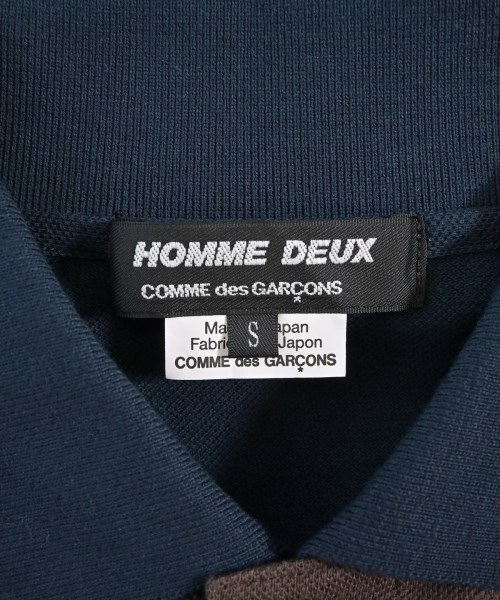 COMME des GARCONS HOMME DEUX（コムデギャルソンオムドゥ）ポロシャツ 紺 サイズ:S メンズ/2200667551039