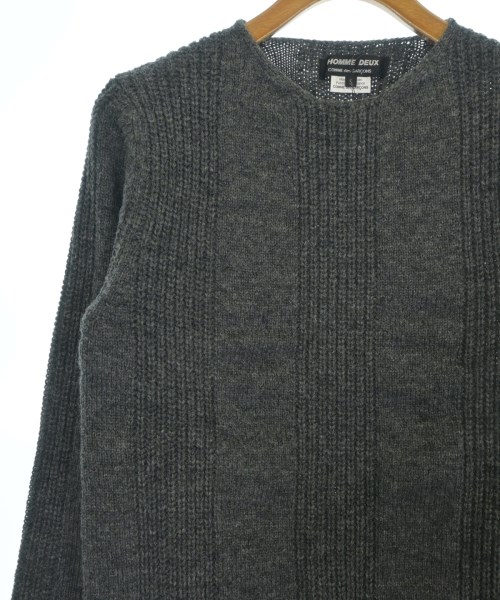 COMME des GARCONS HOMME DEUX（コムデギャルソンオムドゥ）ニット・セーター グレー サイズ:S メンズ/2200667551046