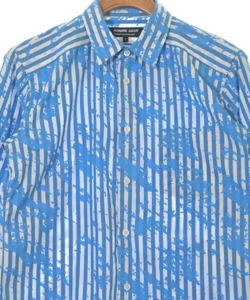COMME des GARCONS HOMME DEUX（コムデギャルソンオムドゥ）カジュアルシャツ 青 サイズ:S メンズ/2200667632233