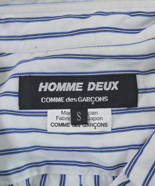 COMME des GARCONS HOMME DEUX（コムデギャルソンオムドゥ）カジュアルシャツ 青 サイズ:S メンズ/2200667632240