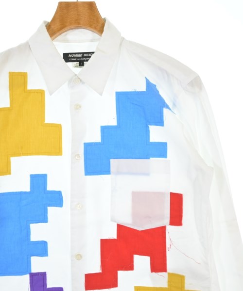 COMME des GARCONS HOMME DEUX（コムデギャルソンオムドゥ）カジュアルシャツ 白 サイズ:S メンズ/2200667632264
