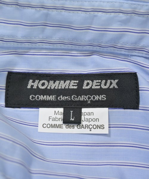 COMME des GARCONS HOMME DEUX（コムデギャルソンオムドゥ）カジュアルシャツ 白 サイズ:L メンズ/2200667637061