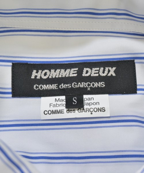 COMME des GARCONS HOMME DEUX（コムデギャルソンオムドゥ）カジュアルシャツ 白 サイズ:S メンズ/2200667863125
