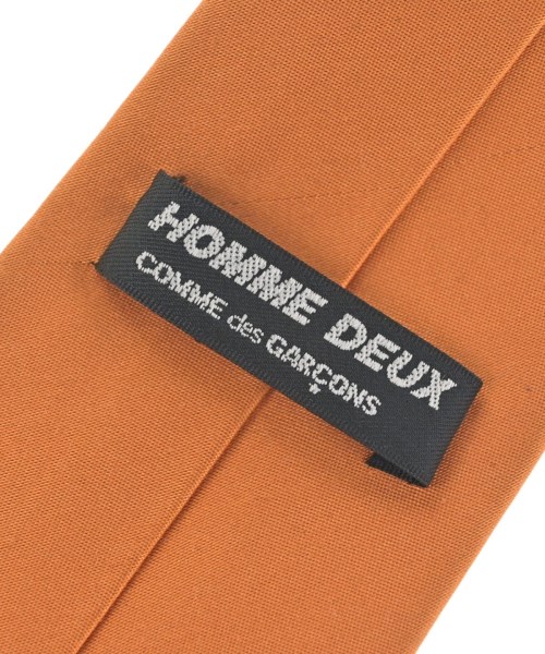 COMME des GARCONS HOMME DEUX（コムデギャルソンオムドゥ）ネクタイ オレンジ サイズ:- メンズ/2200667863170