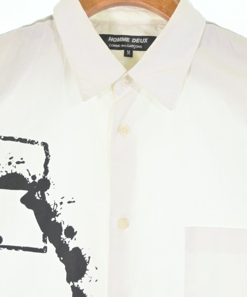 COMME des GARCONS HOMME DEUX（コムデギャルソンオムドゥ）カジュアルシャツ 白 サイズ:M メンズ/2200667970212