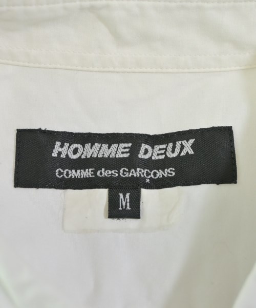 COMME des GARCONS HOMME DEUX（コムデギャルソンオムドゥ）カジュアルシャツ 白 サイズ:M メンズ/2200668005081