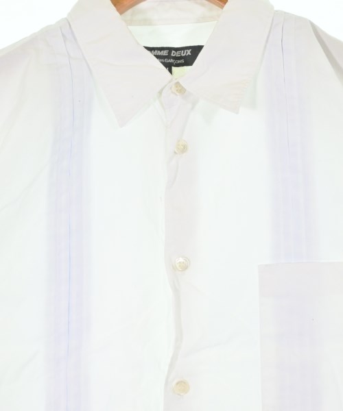 COMME des GARCONS HOMME DEUX（コムデギャルソンオムドゥ）カジュアルシャツ 白 サイズ:M メンズ/2200668005081