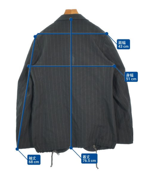 COMME des GARCONS HOMME DEUX（コムデギャルソンオムドゥ）ジャケット グレー サイズ:M メンズ/2200667607033