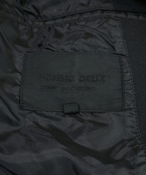 COMME des GARCONS HOMME DEUX（コムデギャルソンオムドゥ）カジュアルジャケット 黒 サイズ:XS メンズ/2200668738019