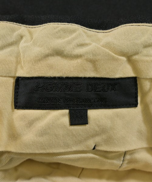 COMME des GARCONS HOMME DEUX（コムデギャルソンオムドゥ）スラックス 黒 サイズ:XS メンズ/2200668738026